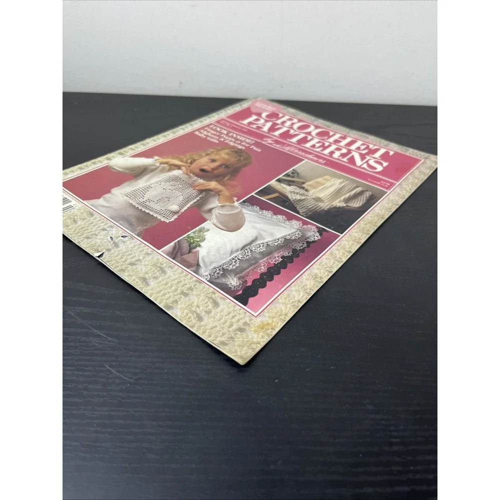 Herrschners Crochet Patterns‎ Vol 4 Jan Feb 1990 Vintage Crochet Magazine